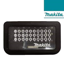 Conjunto 31 Bits 1/4 C/Porta Bit Magnetico Makita