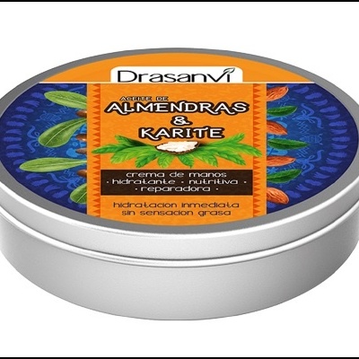 Creme mãos óleo de amêndoas e Karite - Drasanvi