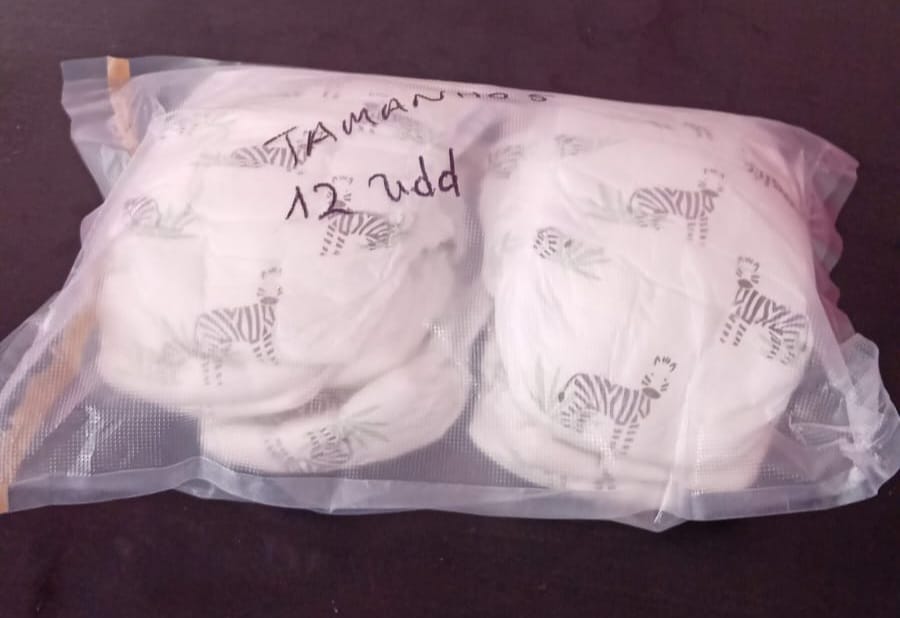 Fralda de Doze Unidades