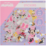 200 Autocolantes Minnie