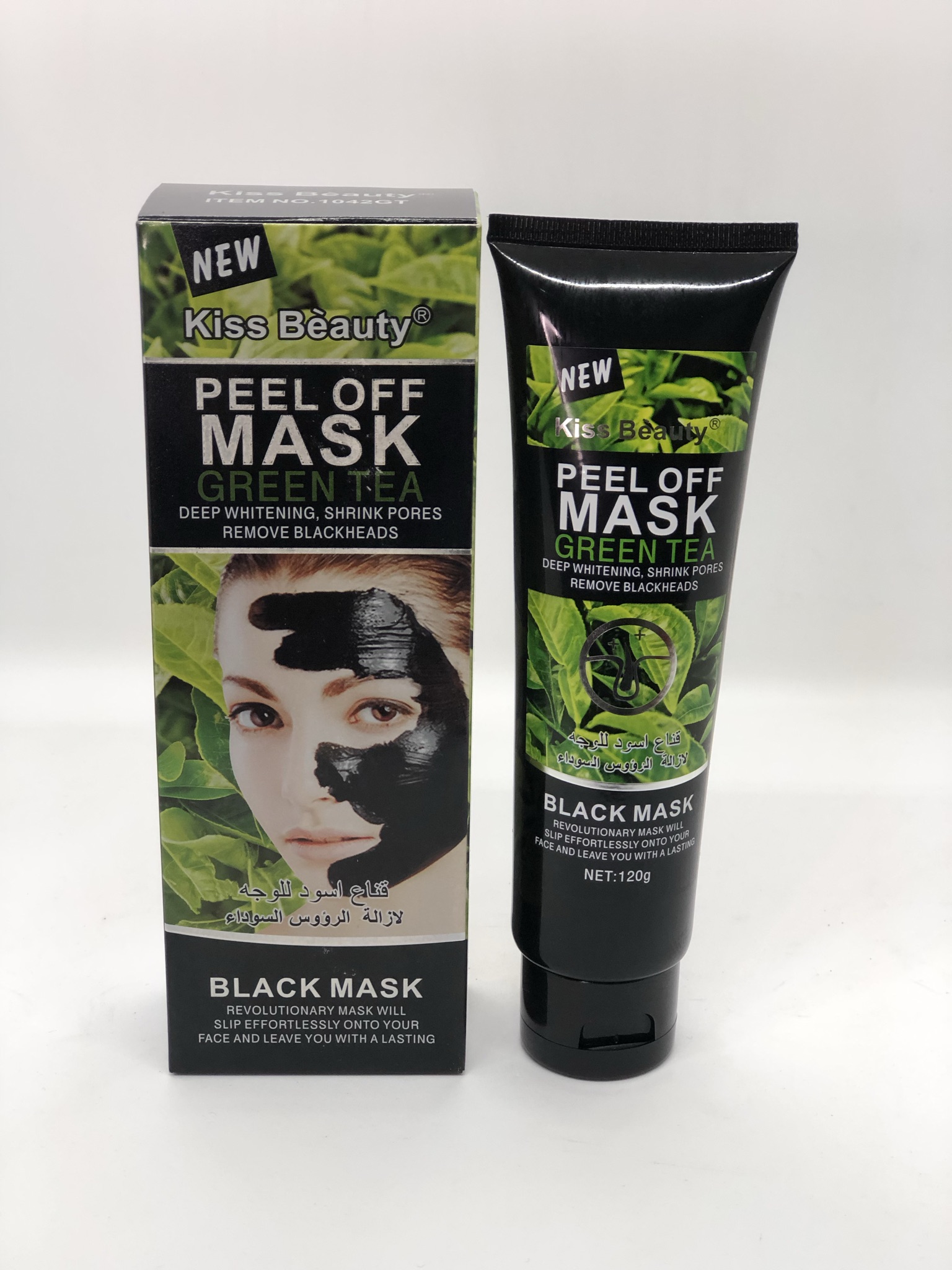 Kiss Bèauty Black Mask Green Tea 120ml