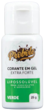 CORANTE GEL LIPOSSOLUVEL VERMELHO 25GR