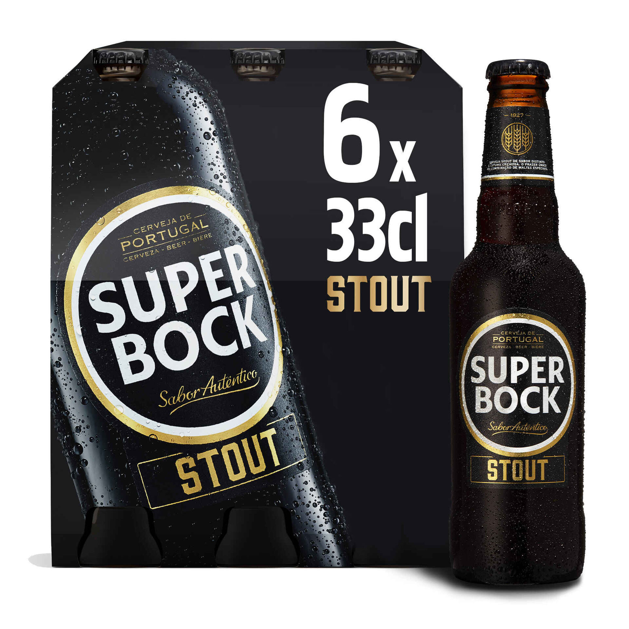 CERVEJA STOUT S.BOCK TP 6X330ML