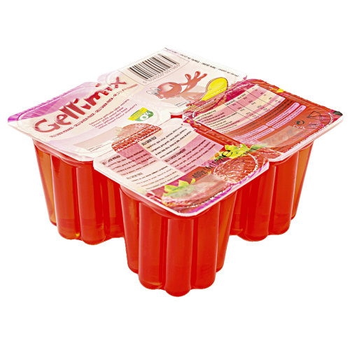 GELATINA MORANGO GELLIMIX 4X100G