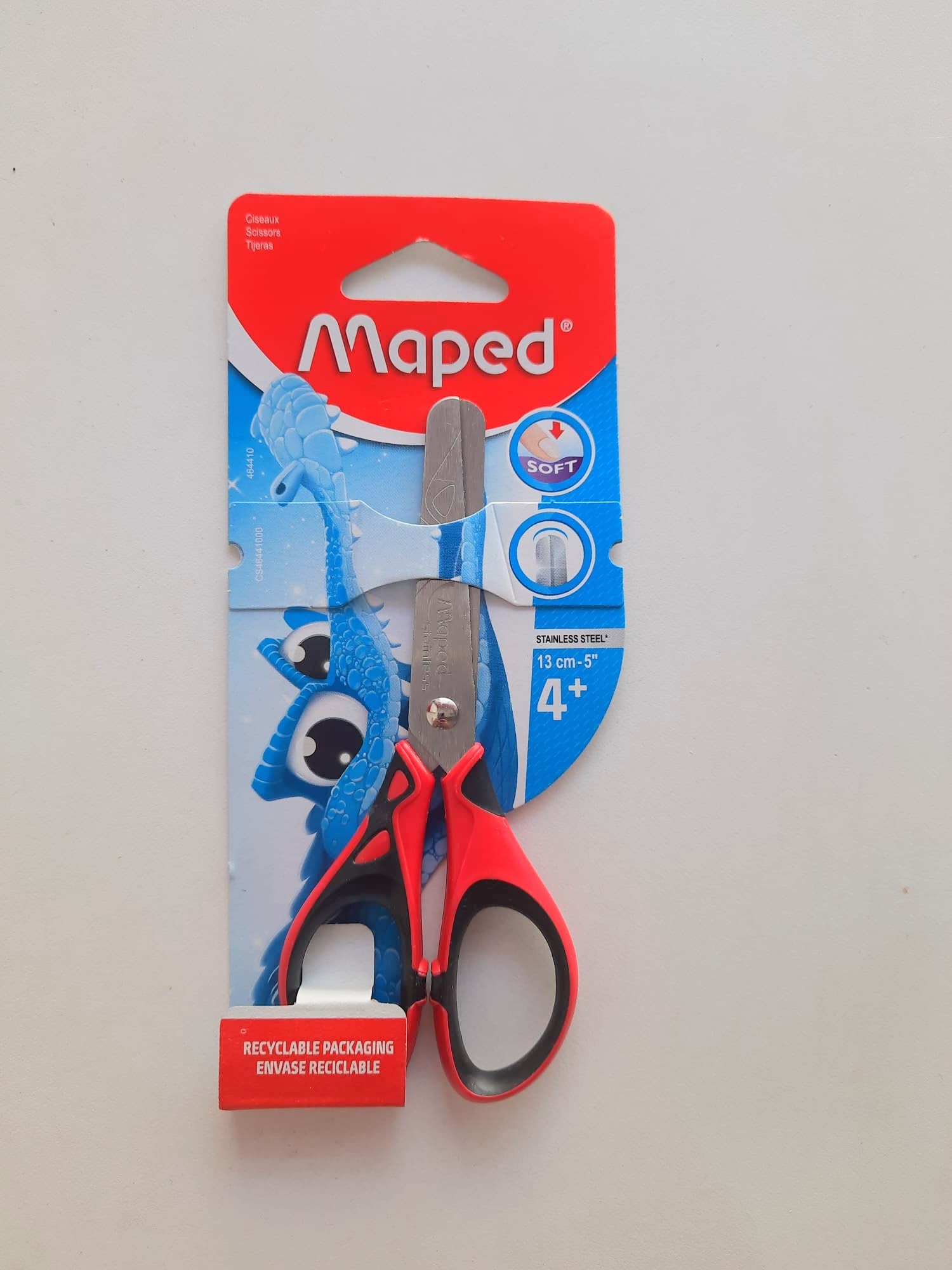 TESOURA ESSENTIALS SOFT 12CM MAPED