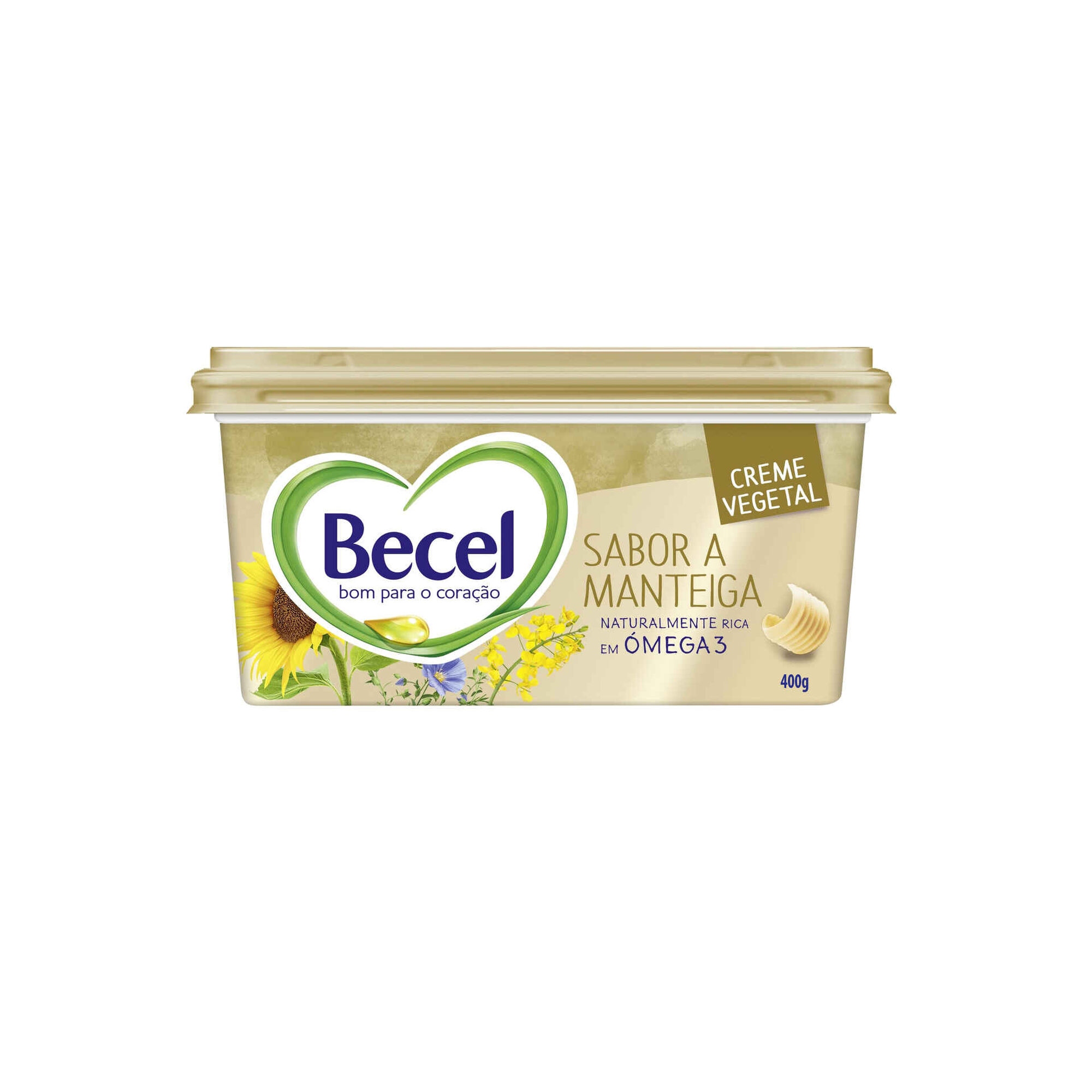 CREME VEGETAL BECEL S MANTEIGA 400GR