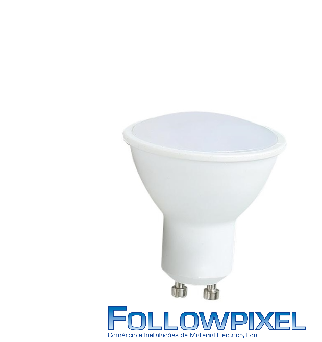 Lampada led GU10 5W PC opalina 4000K ELERI9