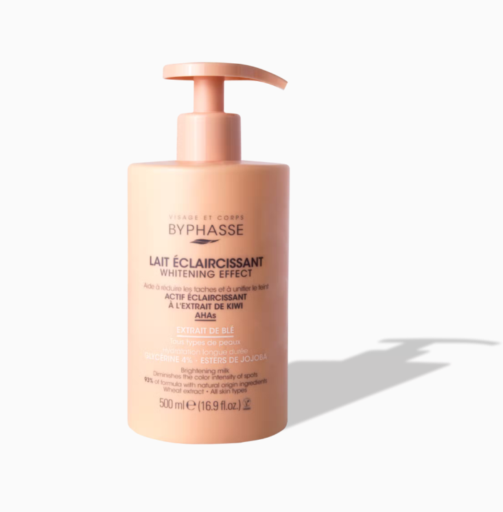 BYPHASSE LOÇÃO WHITENING 500ML WHEAT EXTRACT