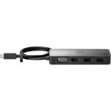 HUB USB-C HP PARA 1HDMI/1VGA/2USB-A TRAVEL