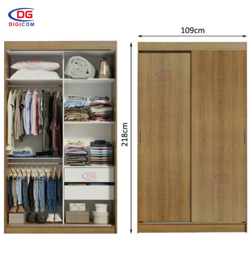 Roupeiro completo 218x109 2 Portas de correr