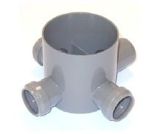 Sifão PVC 90x40x50x100mm C/3 entradas