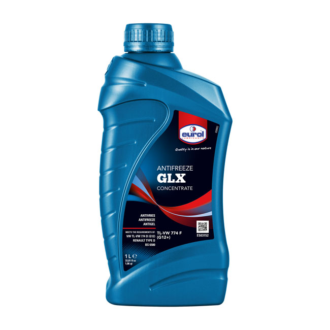 LIQUIDO DE ARREFECIMENTO DO MOTO GLX -36°C 1 litro EUROL