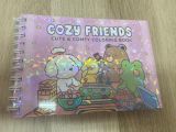 Livro de Colorir Cozy Friends 