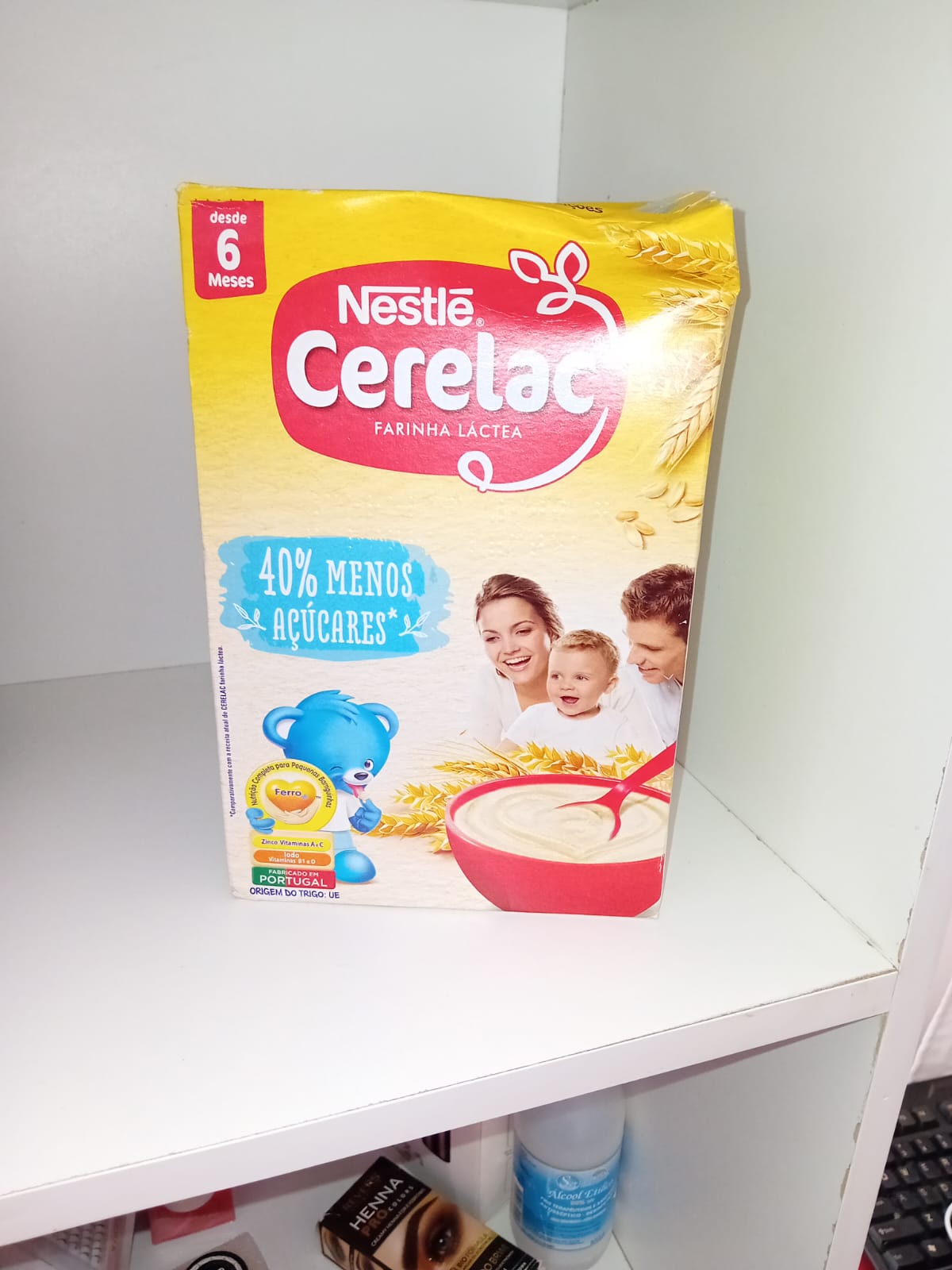 Papa Cerelac Farinha Lactea pequeno