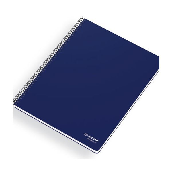 CADERNO ESPIRAL C AZUL A4 80FLS Q