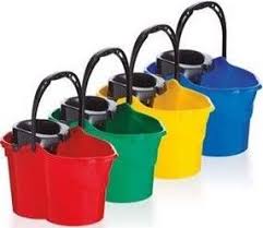 Balde Oval 16 Lt C/Espremedor Preto