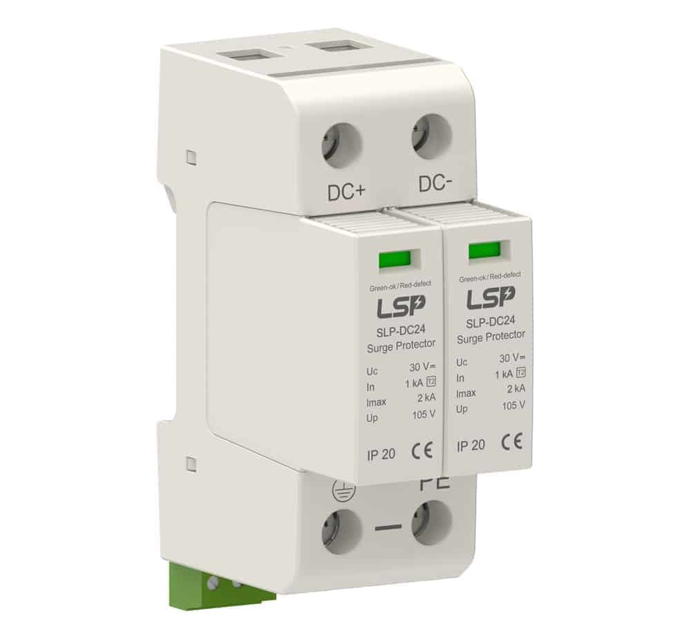 DESCARREGADOR DC SPD TYPE2 2 POLAR 150VDC