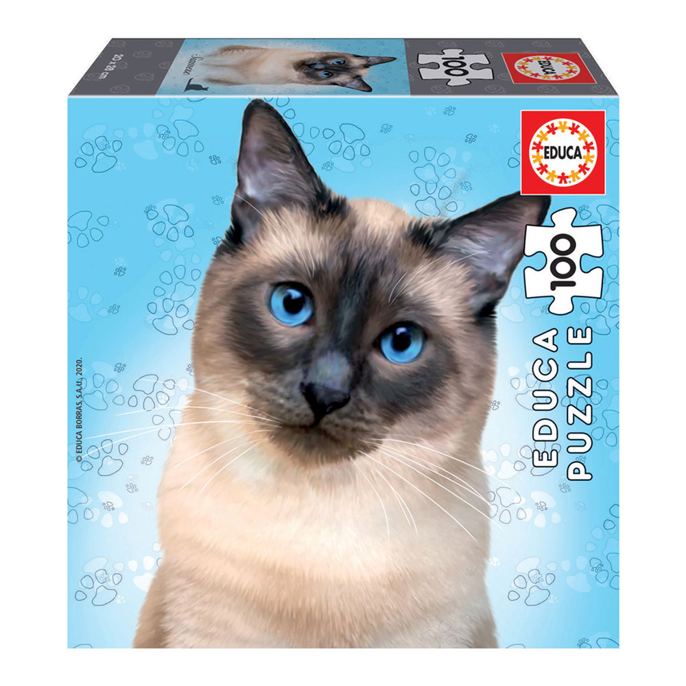 Puzzle Cat Siamese