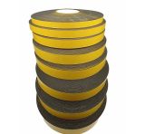 FITA BORRACHA EPDM C/ADESIVO 3X25MM