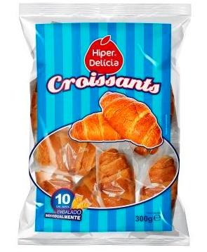 Croissants 10uni 300gr Hiper Delicia