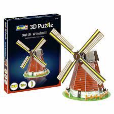 3D Puzzle Dutch Windmill 