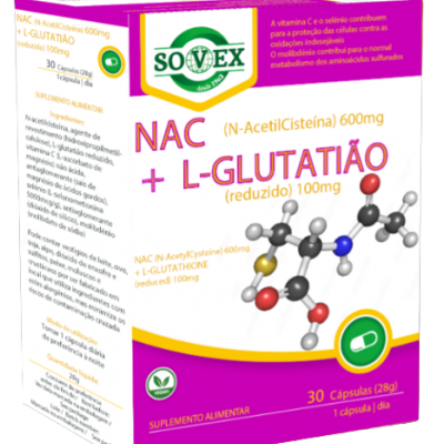 NAC + L-Glutatião Sovex