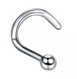 Nostril  Liso Titânio 0,8