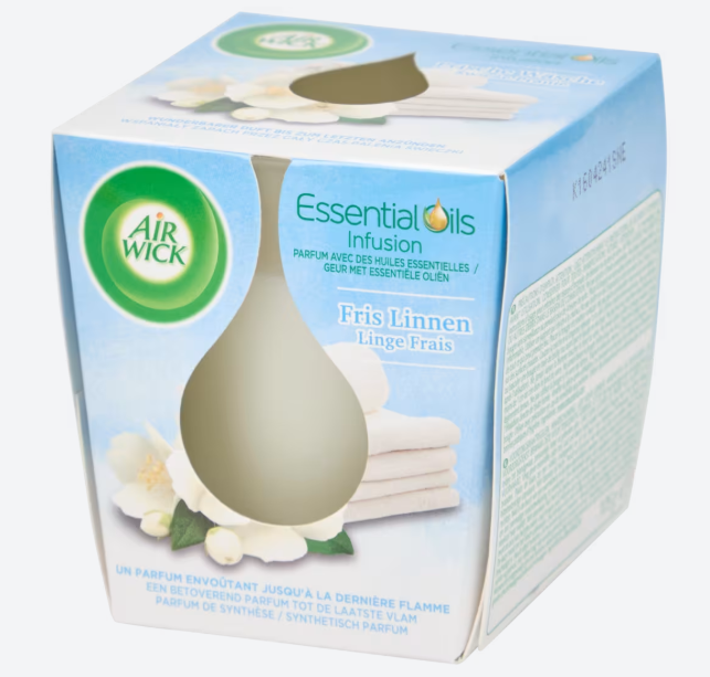 Vela aromática Air Wick Roupa Lavada