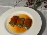 Rolinhos de Courgete c/ espinafres e ricota