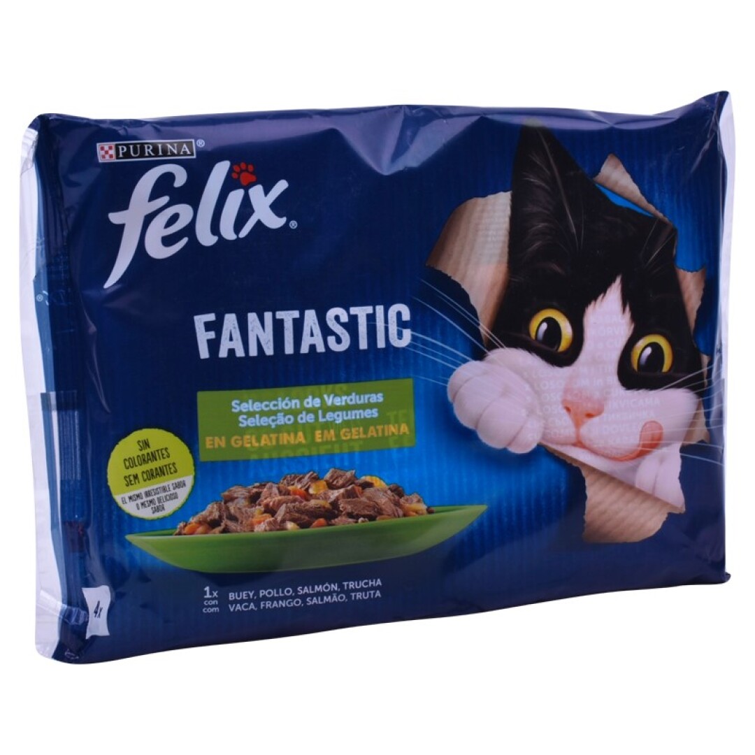 FELIX GELATINA FANTASTIC LEGUMES 4X85