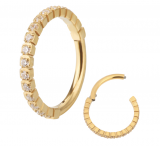 Argola Asscher  10mm