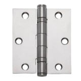 Dobradiça 3X2,5 Aço Inox Par Cx 2 unidades