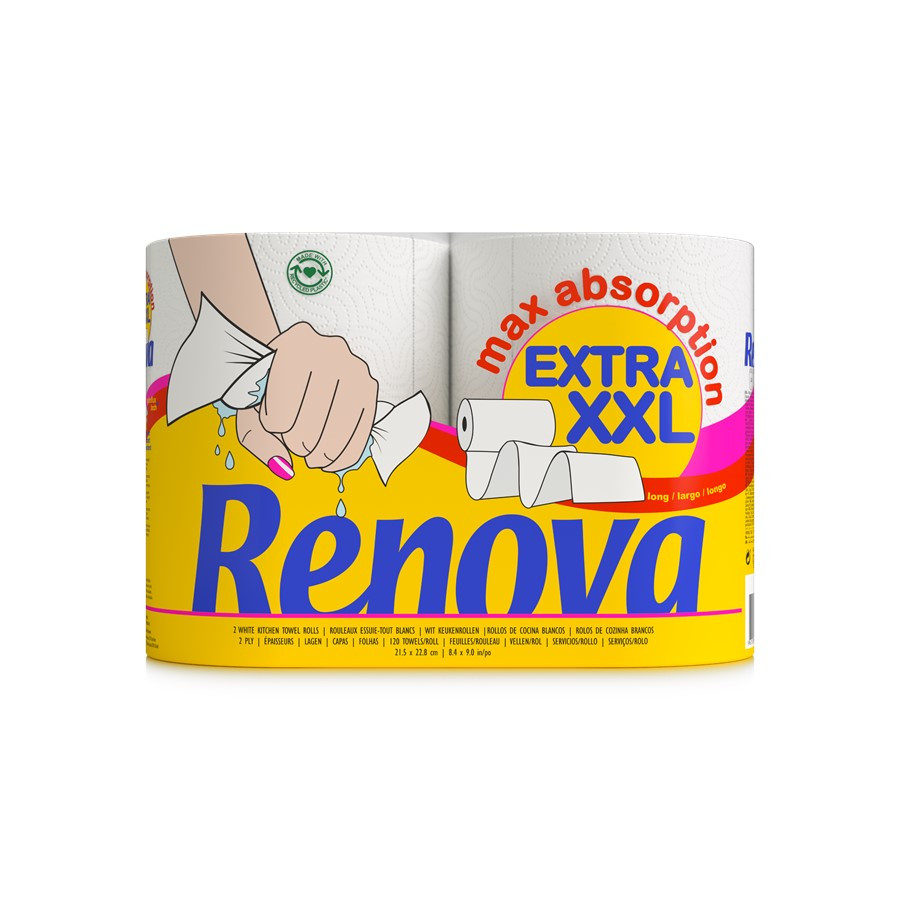 RENOVA XXL -ROLO DE COZINHA (2 UNID.)