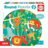 Round Puzzle 28 Pcs - A Selva