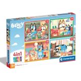 PUZZLE 4 IN 1 BLUEY 