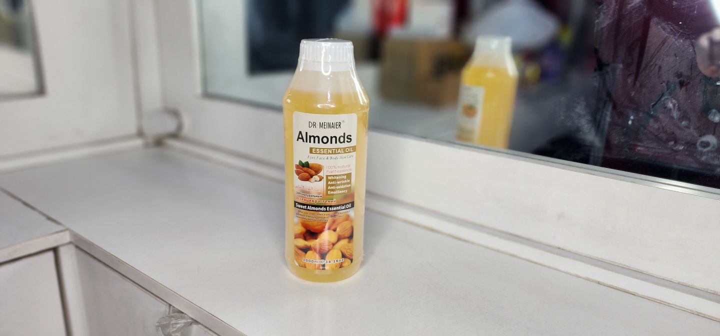 DR-MEINAIER ÓLEO ESSENCIAL DE AMÊNDOAS DOCES PARA MASSAGEM 100% NATURAL 1000ML