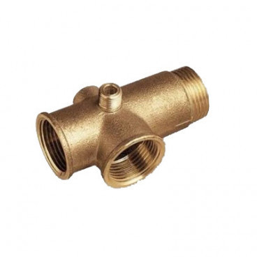 Tê de 5 Vias 1"x80mm Latão