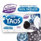 Nestle Yaos Grego Amora e Mirtilo 100% Natural 4x110gr