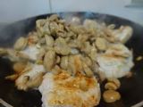 Bife de Peru com cogumelos