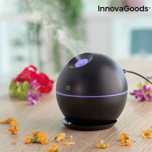 Mini-Humidificador Difusor de Aromas Black InnovaGoods | Z Smart Buy