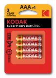 Kodak ZINC extra heavy duty AAA battery (4 pack)