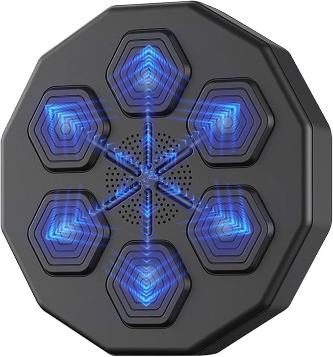MÁQUINA DE BOXE MUSICAL INTELIGENTE PARA PAREDE, SACO DE PANCADAS ELETRÔNICO