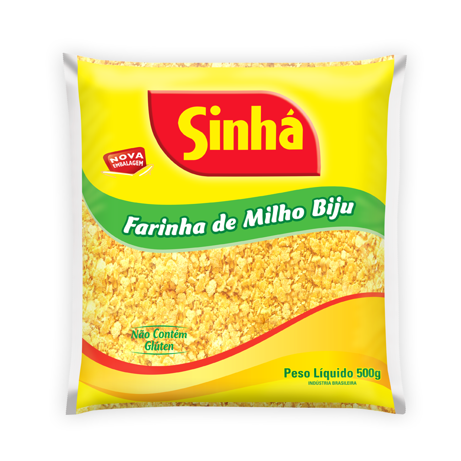 FARINHA DE MILHO BIJU SINHA 500GR