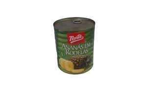 ANANAS EM RODELAS NORTE AB FAC 850GR