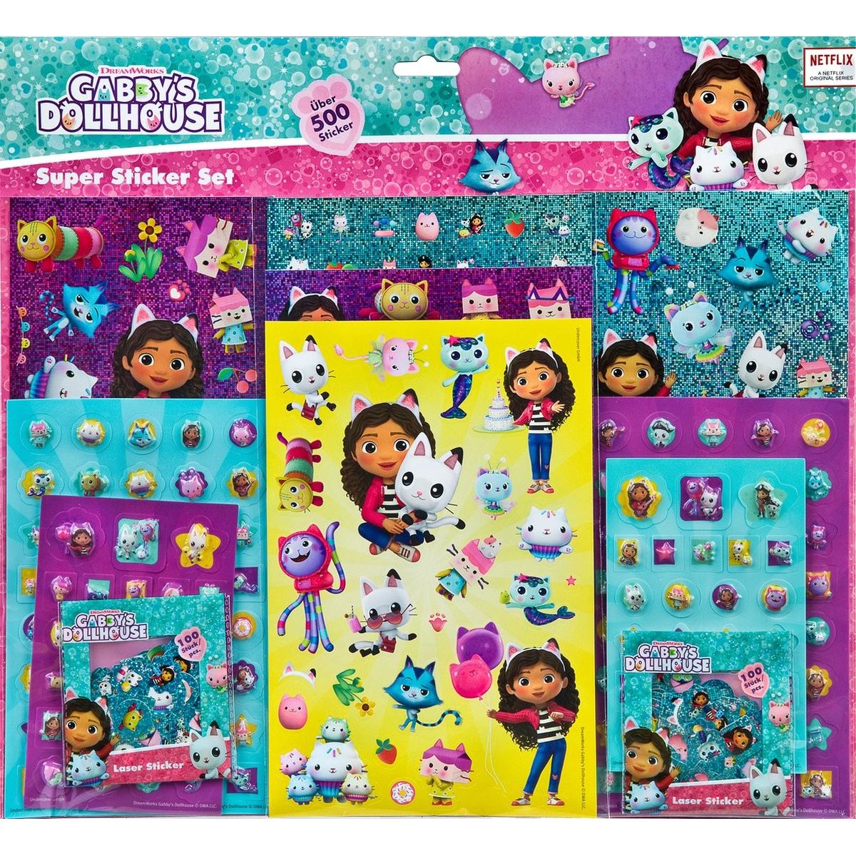 Gabby ́s Dollhouse - Super Stickers Set