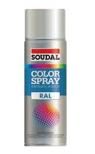 Spray Preto Mate RAL9005 400ml Soudal