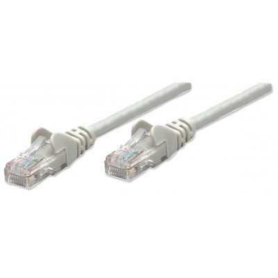 CABO REDE CAT6 1 M UTP INTELL CINZA