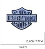 PATCH PRETO E BRANCO HD 10.6 x 7.7