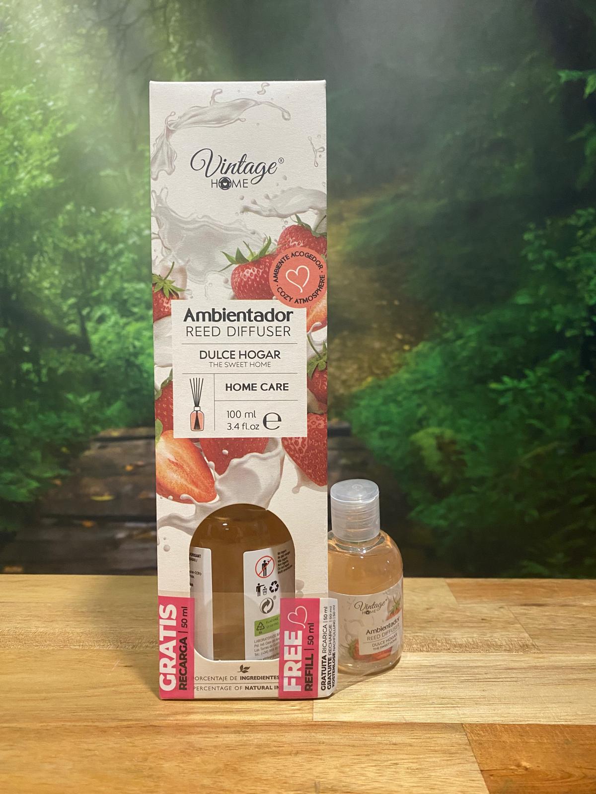 Mikado Vintage Home 100ml Dulce Hogar (com recarga de 50ml) 