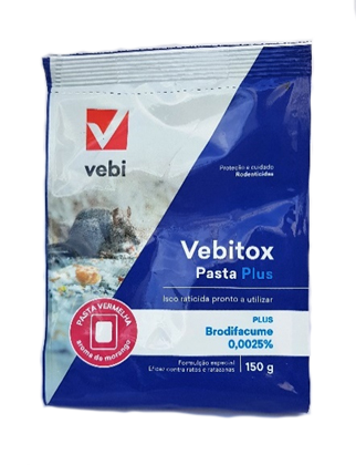 Vebitox Pasta Plus Vermelha 150grs